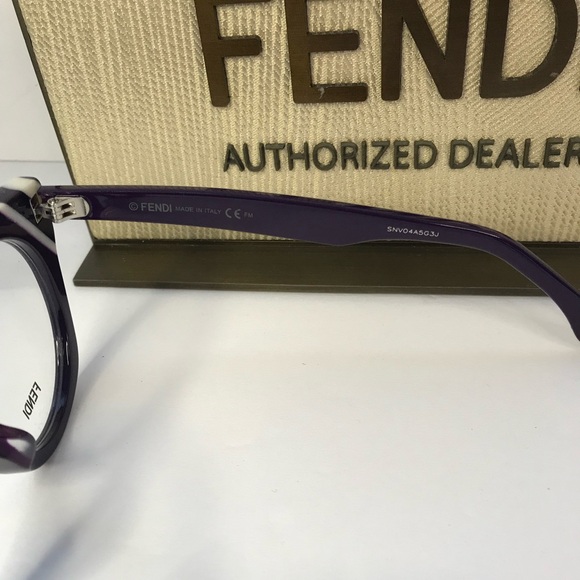 New AUTHENTIC Fendi Demo Cat Eye Ladies Eyeglasses FF 0246 0B3V - Picture 8 of 9